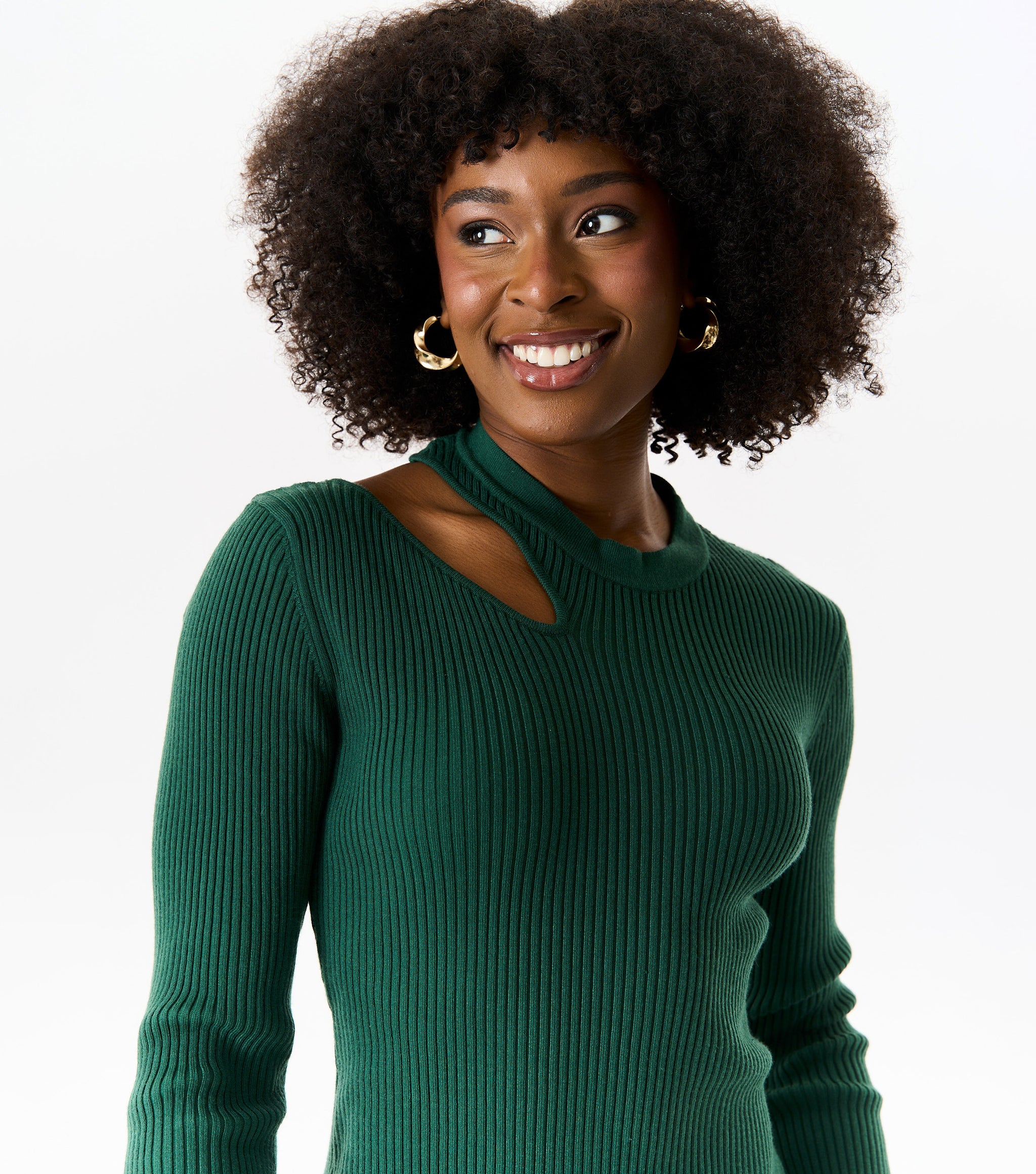 dark-green-cut-out-rib-knit-bodycon-midi-dress-gini-london