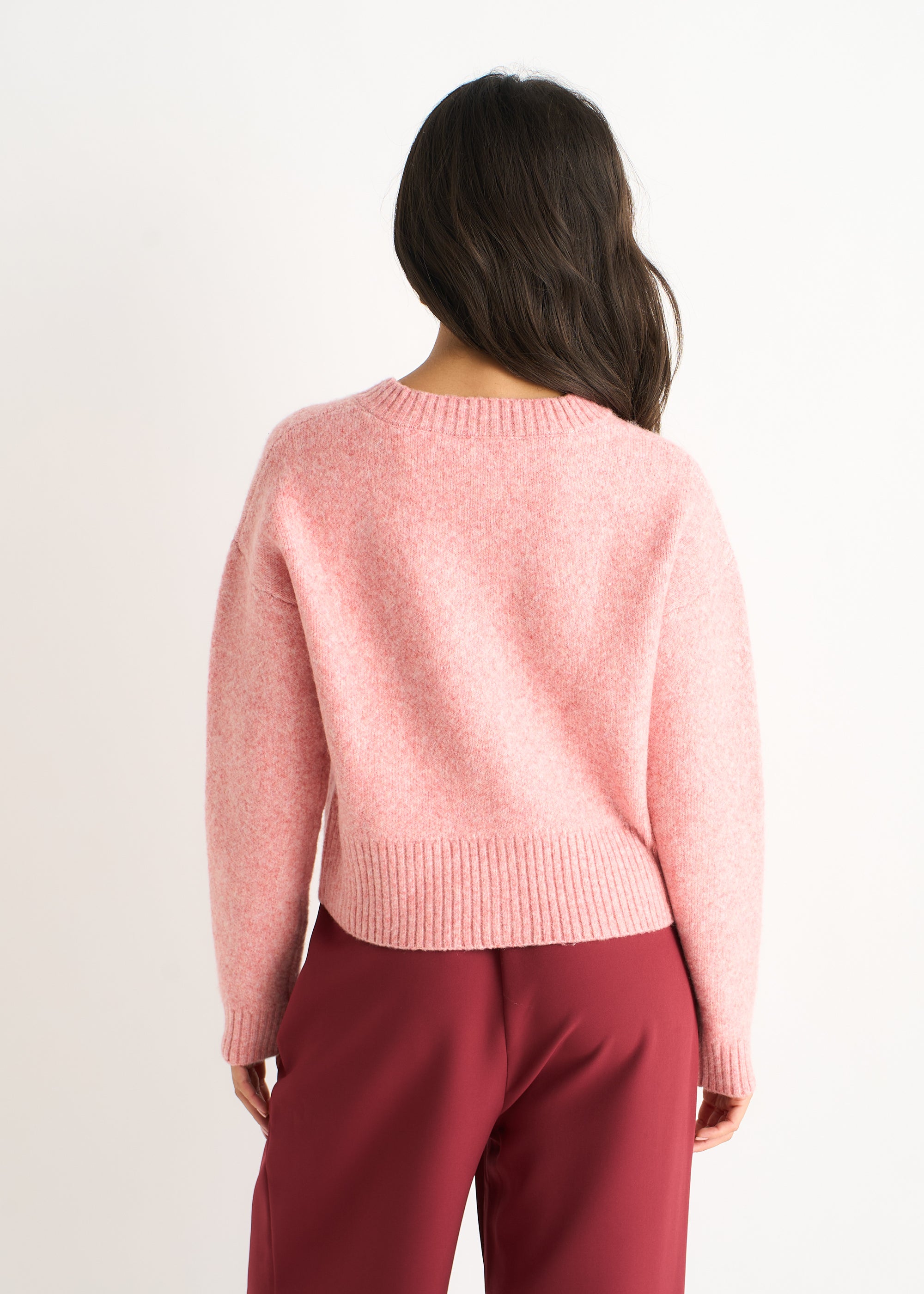 Pink Flex Long Sleeve Cardigan