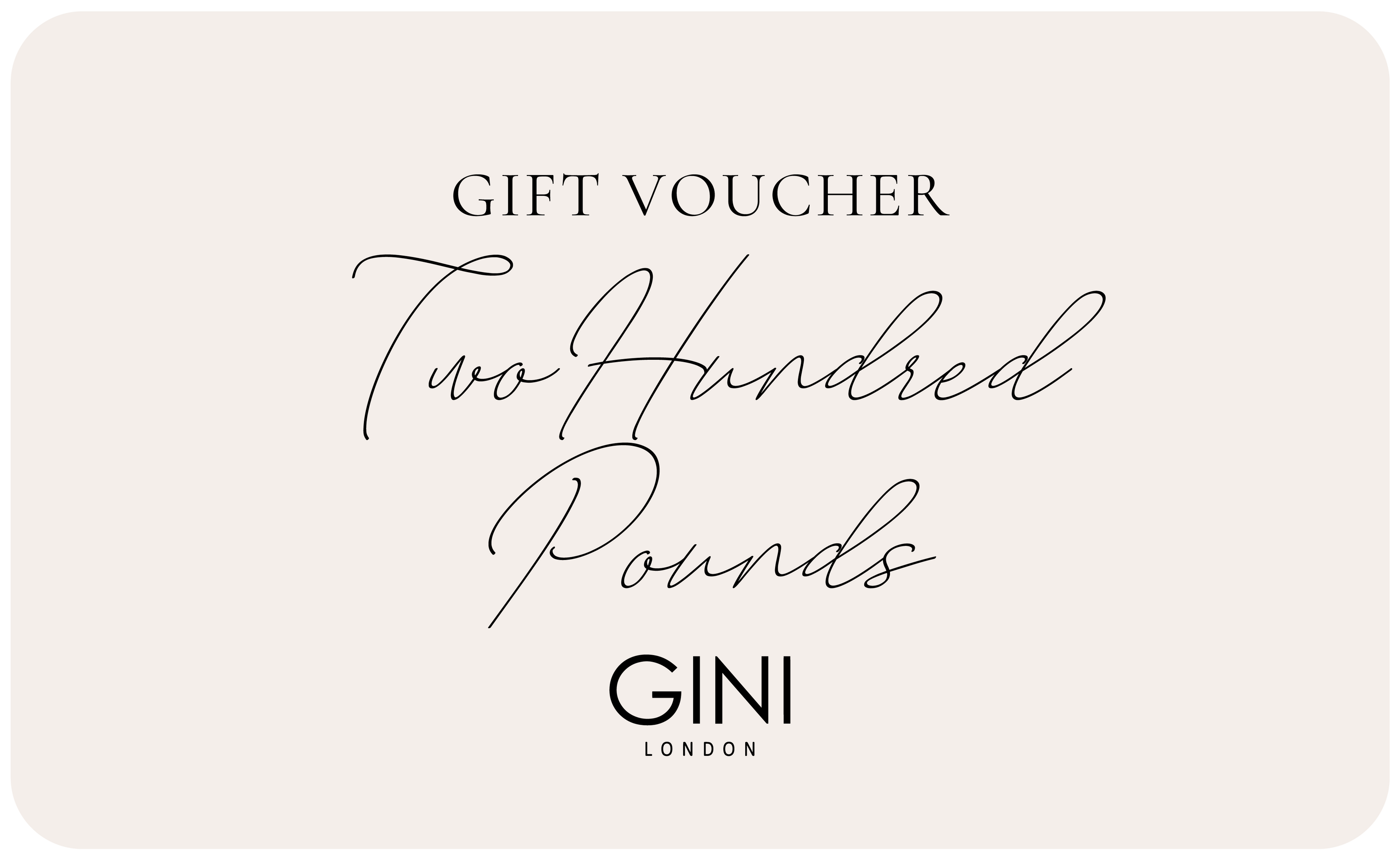 GIFT VOUCHERS
